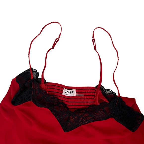 New JOSIE Natori Satin and Lace Nightgown, Size S - Picture 5 of 8